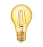 Osram Vintage 1906 LED E27 Poire Filament Dorée 7.5W 865lm - 825 Blanc Très Chaud | Remplacement 60W