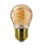 Philips MASTER Value LED Lustre E27 Boule Dorée 2.6W 136lm - 818 Blanc Très Chaud | Équivalent 15W