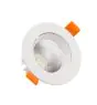 Spot LED Ronde inclinable 15W 1200lm - 830  | 135mm - Diamètre 110mm - UGR<19
