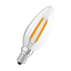 Osram LED Classic E14 Bougie Filament Claire 1.2W 255lm - 827  | Remplacement 25W