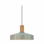 Nordlux Elvas Cork Suspension Luminaire Métal Vert| Convient pour 1x E27