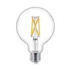 Philips MASTER Value LED Globe E27 93mm Filament Claire 5.9W 806lm - 922-927 Blanc Très Chaud | Meilleur Rendu Des Couleurs - Dimmable - Équivalent 60W
