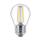 Philips Master Value LED Lustre E27 Boule Filament Claire 3.4W 470lm - 927 Blanc Très Chaud | Meilleur rendu des couleurs - Dimmable - Équivalent 40W