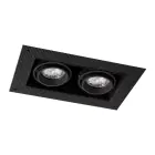 Trimless Pro GU10 Noir - 2 Lights